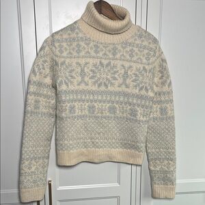 Ralph Lauren Cashmere fair isle Turtleneck Sweater